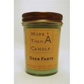 More Than A Candle More Than A Candle DRF8J 8 oz Jelly Jar Soy Candle; Deer Farts DRF8J